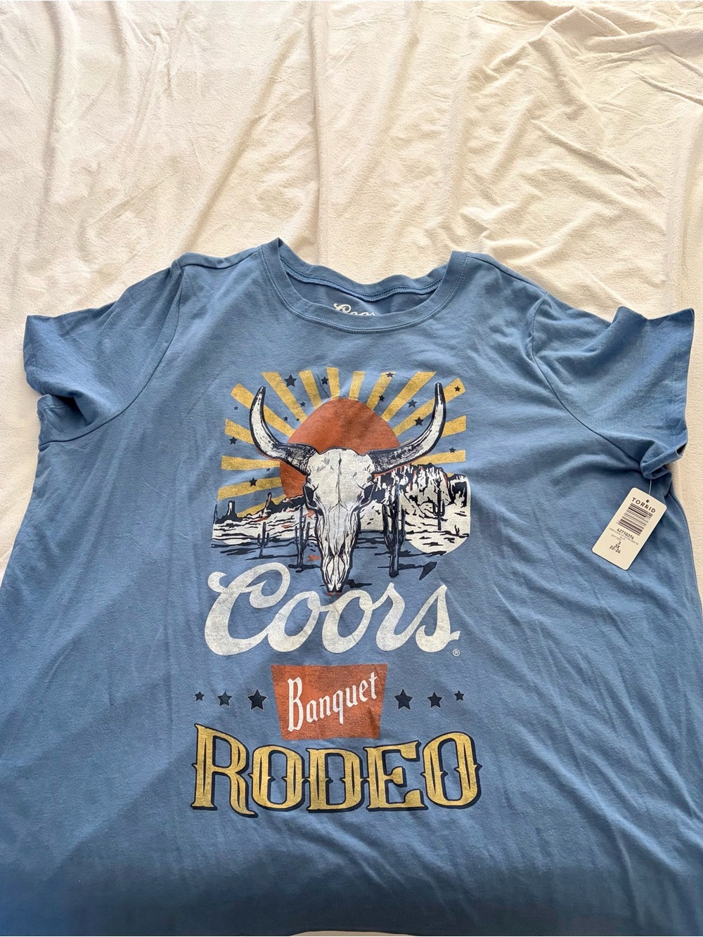 Coors Banquet Blue Rodeo Graphic Tee - Women's Short Sleeve